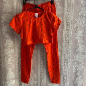 Savage-X-Fenty Orange Pajamas Set